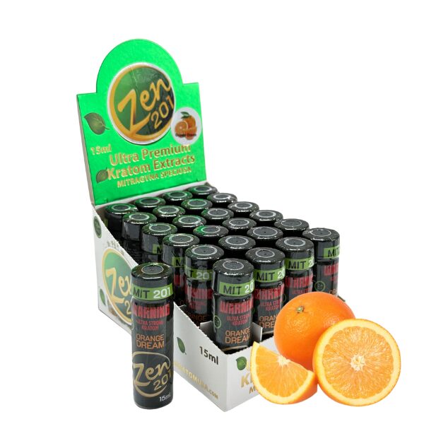 Zen201 (MIT 201) Liquid Shot 15ml.  24ct (Orange Dream)